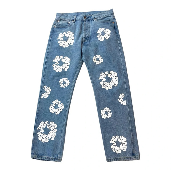 Levi's Other - Levi’s Denim Tears 501 Wreath Jeans Sz 34 x 32